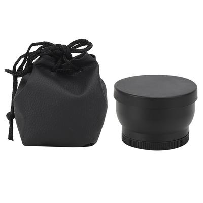 52MM 2X Κράμα Αλουμινίου Μεγέθυνση Πρόσθετος Φακός για Όλους τους Φακούς Κάμερας Διαμέτρου 52MM