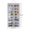 16 Fächer Filz Brillenständer Halter für Sonnenbrillen Brillen Aufbewahrung Display Hängebeutel Wandtasche Aufbewahrungsbox Organizer Taschen
