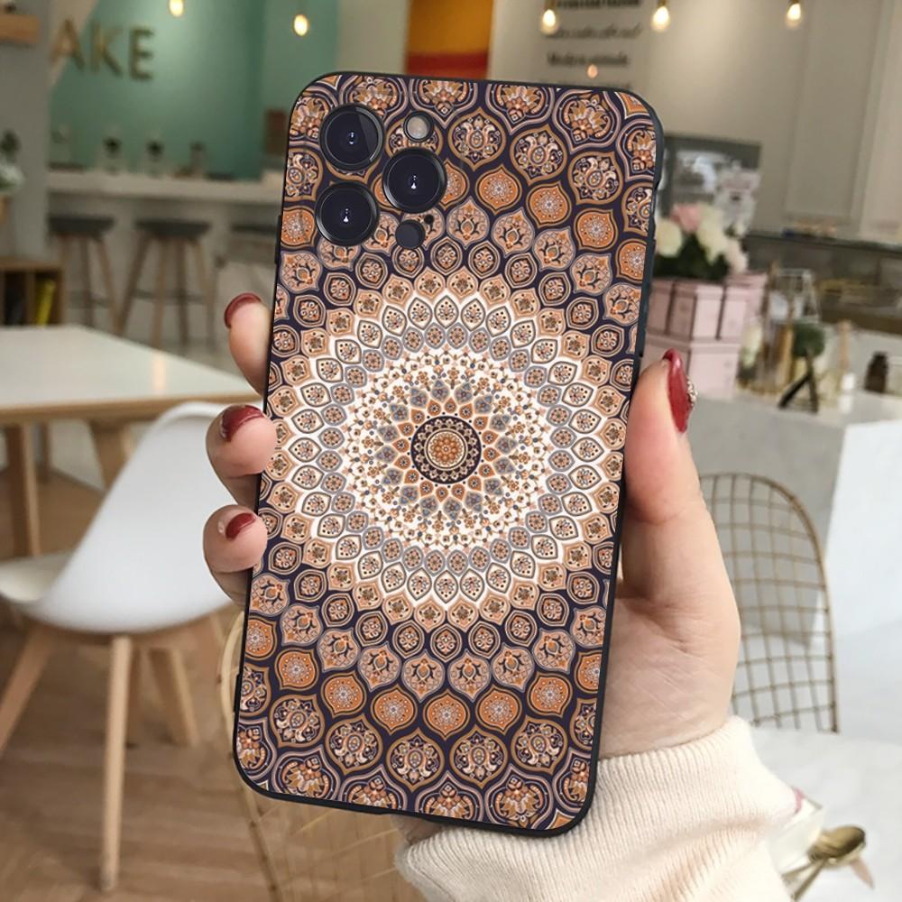 

Persian carpet Floral pattern Phone Case For iPhone 15 14 11 12 13 Mini Pro XS Max Cover 6 7 8 Plus X XR SE 2020 Funda Shell iPhone 7 or 8