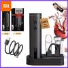 Xiaomi Rechargeable Electric Wine Opener with Foil Cutter, Wine Pourer & Vacuum Stopper USB-C Charging Compact Design for Home Kitchen