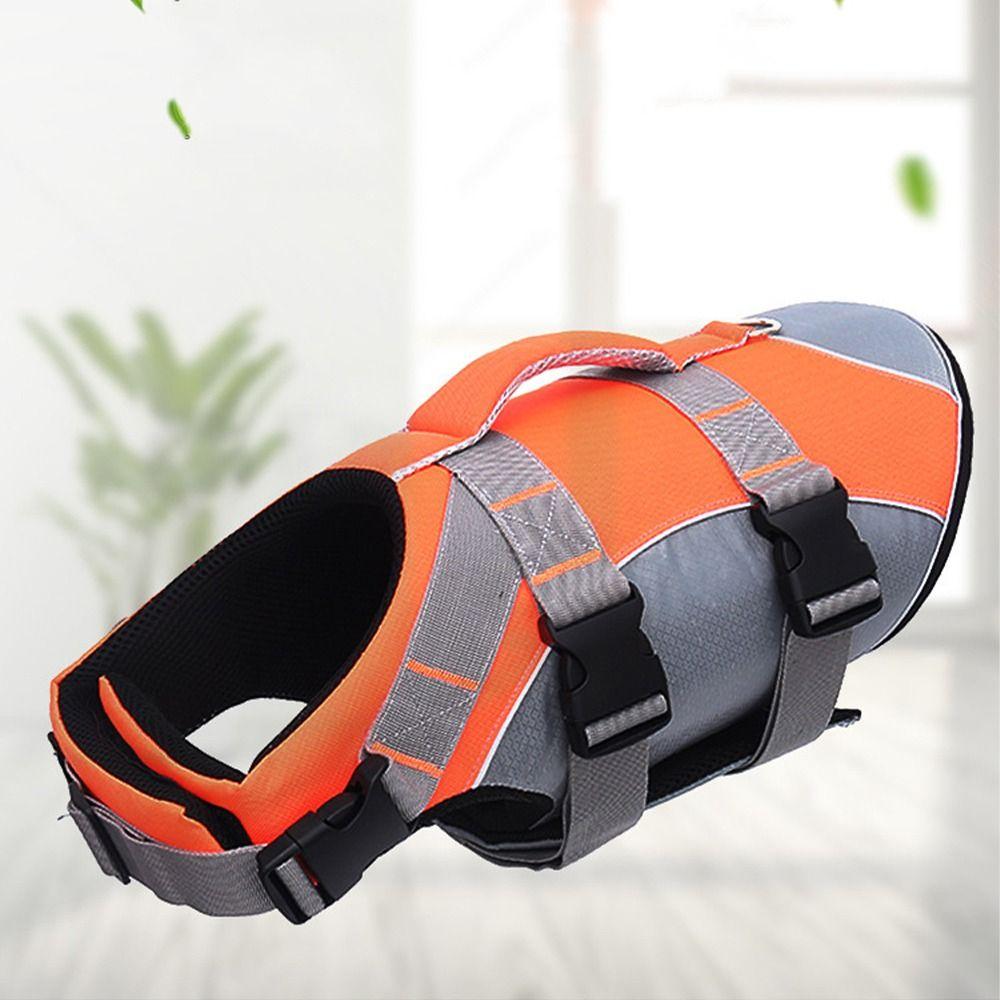 Adjustable Dog Life Jacket Reflective Dog Swimsuit Pet Supplies Pet Safety Vest  Spring/Summer