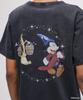 Avirex Collection FANTASIA MICKEY MOUSE BROOM 2XL 410 Charcoal T-SHIRT Men's 783-5234022