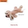 Leather Shell Interactive Chew-Resistant Plush Dog Toy