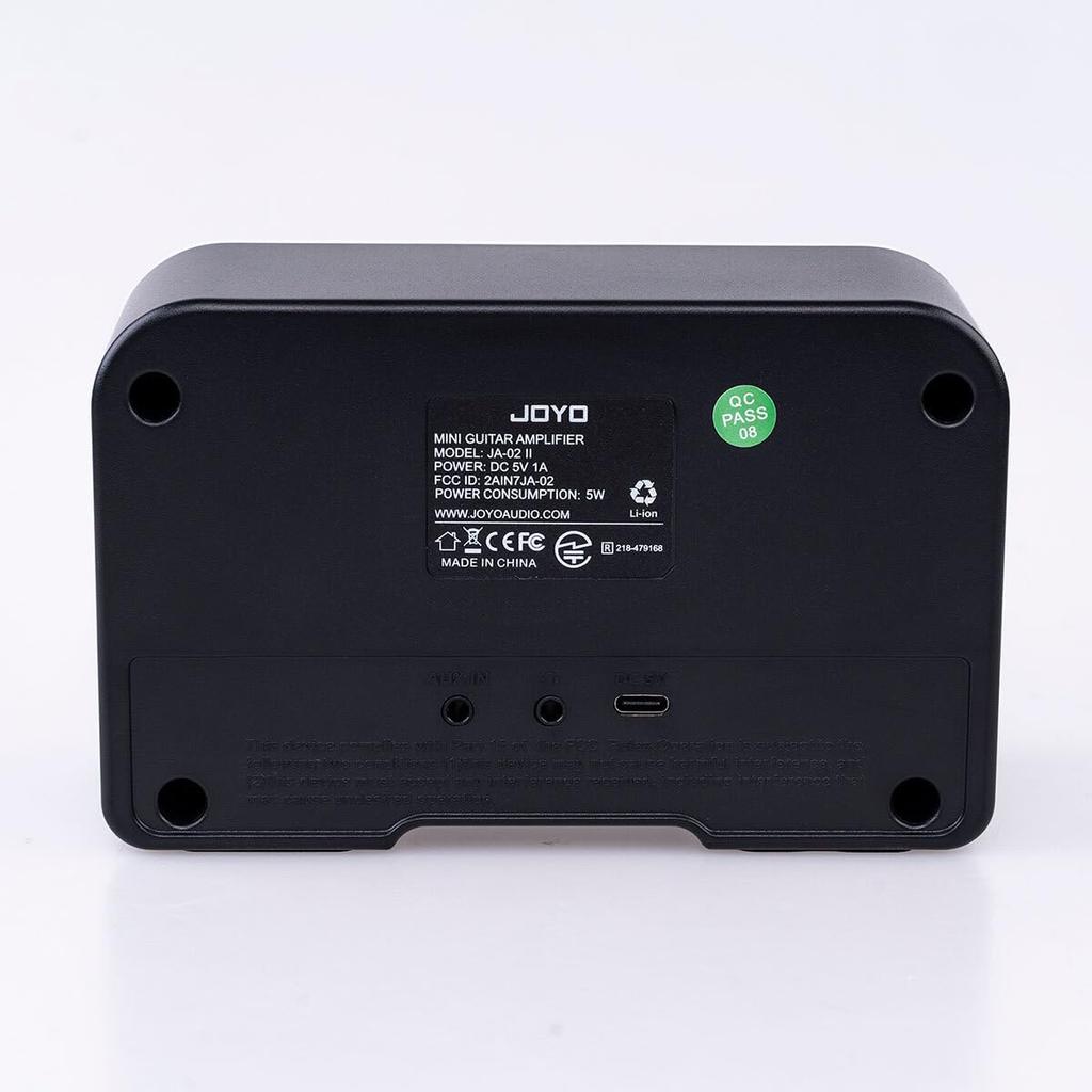 JOYO 5W wiederaufladbarer Mini-Verstärker mit Bluetooth II JA-02 SCHWARZ/WEISS