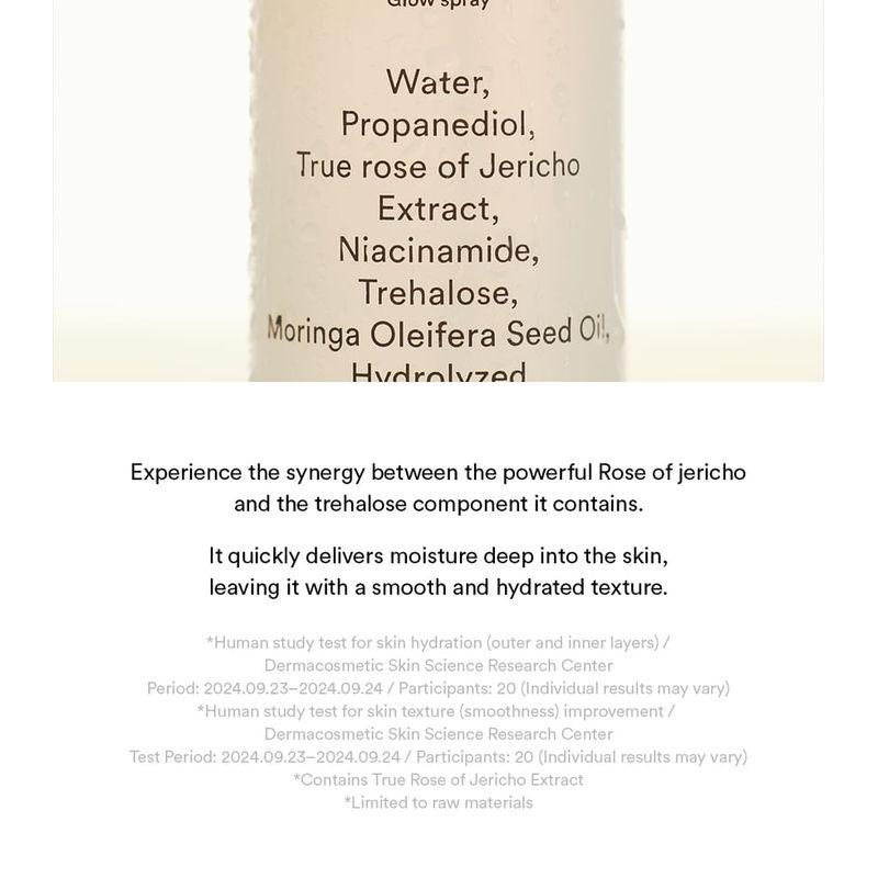 ABIB Jericho Rose Mist Serum Glow Spray