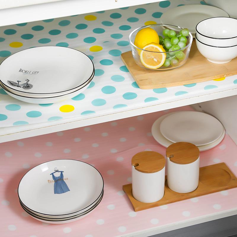 Waterproof Kitchen & Wardrobe Drawer Liner - Moisture-Proof Mat for Cabinets & Shoe Storage