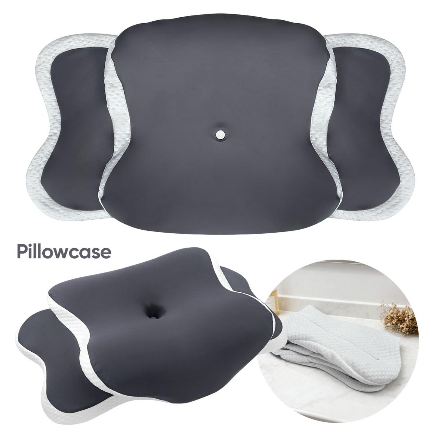 

Наволочка из пены с эффектом памяти Наволочка для ортопедической подушки Защитная наволочка Постельное белье Наволочки Чехол Охлаждающая ткань Портативный Домашний Праздничный Подарок серый