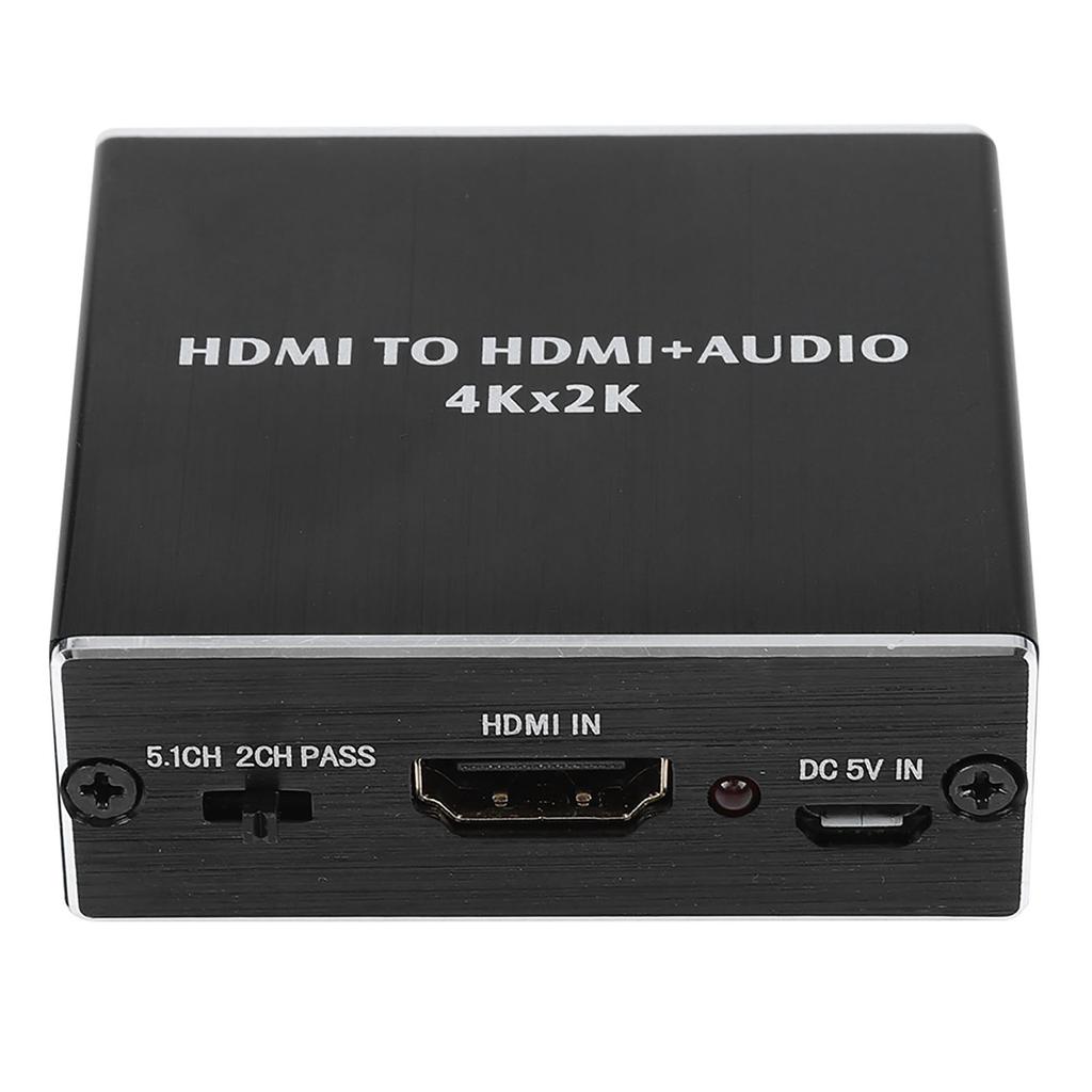 4K*2K HDMI Audio Splitter Extractor Converter HDMI to HDMI+SPDIF+3.5mm Audio Output
