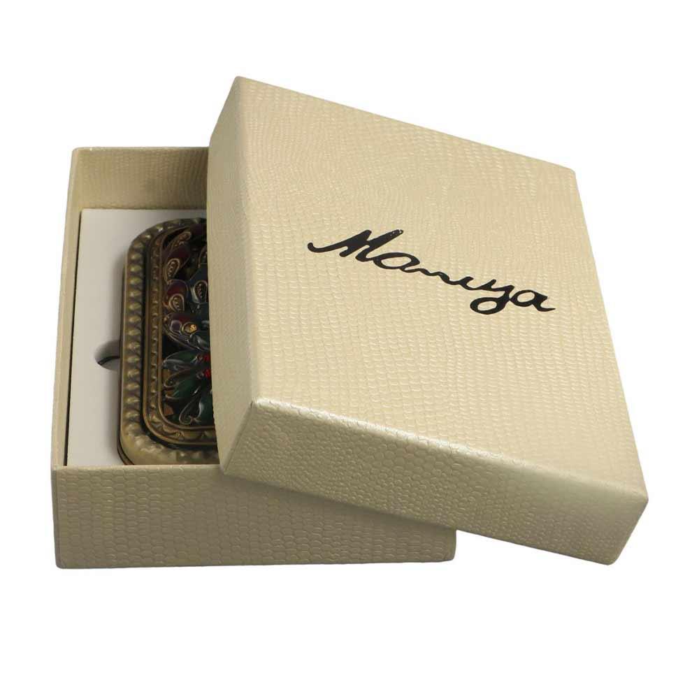Retro Compact Pocket Mirror Vintage Cosmetic Folding Mirror Makeup Mirror  Dressing Gift Mirror
