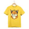 Chill Fox Headphones T Shirt Unisex Animal Music Lover Cute Relaxed Graphic Gift