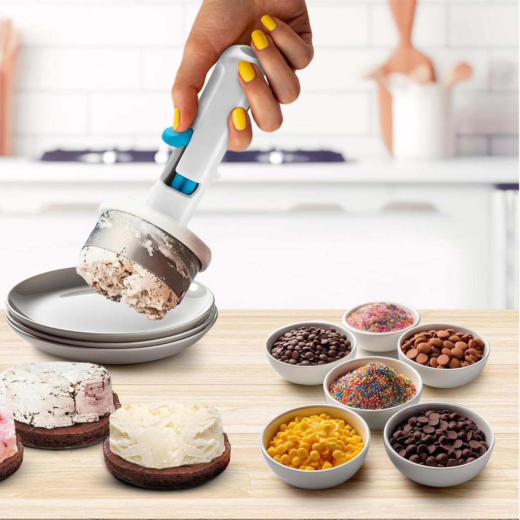 DIY Ice Cream Sandwich Maker Tools For Making Homemade Ice Cream Sandwiches With Scoop Kitchen Gadget