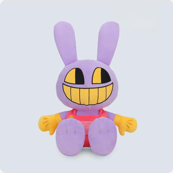 Genuine The Amazing Digital Pomni Plush Toy Soft Stuffed Clown Collectible Merchandise For Animation Fans Home Decor