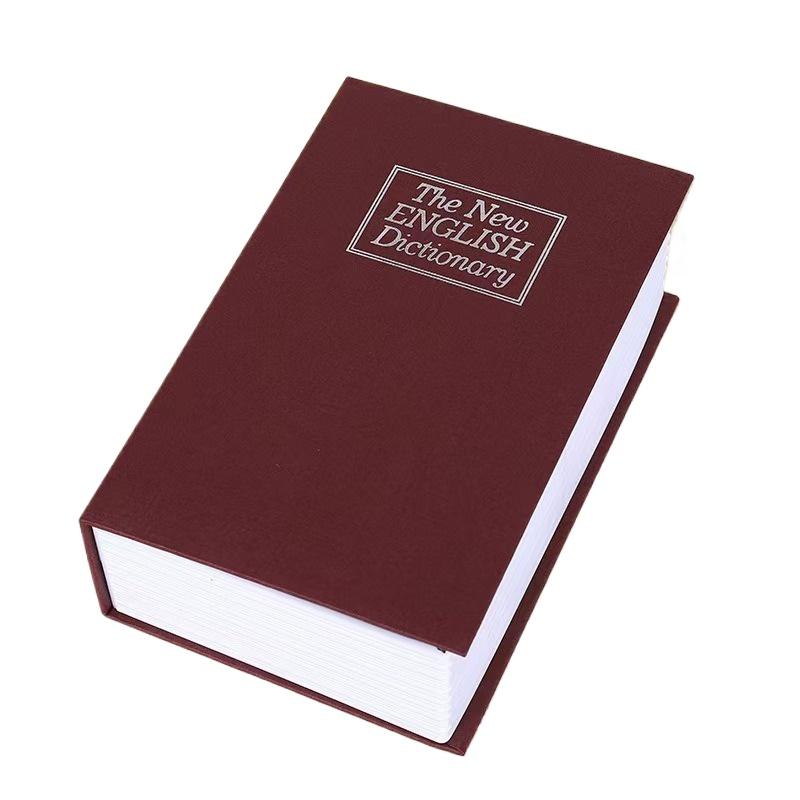 1pcs Simulated Book Safe Creative Gift Password Piggy Bank Dictionary Piggy Bank Secret Anti-theft Storage Box