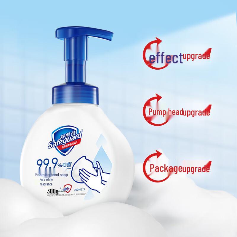 Safeguard Antibacterial Care Foam Hand Soap