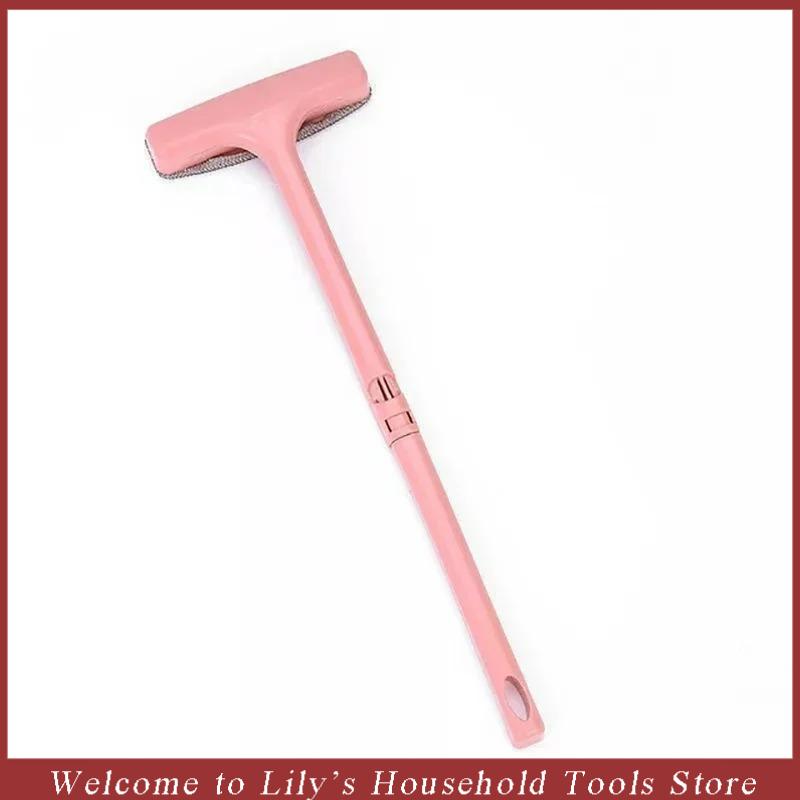 Window Mesh Screen Brush Curtain Net Wipe Cleaner Carpet Brush Dust Removal Brush Home Retractable Long Handle Cleaning Tools