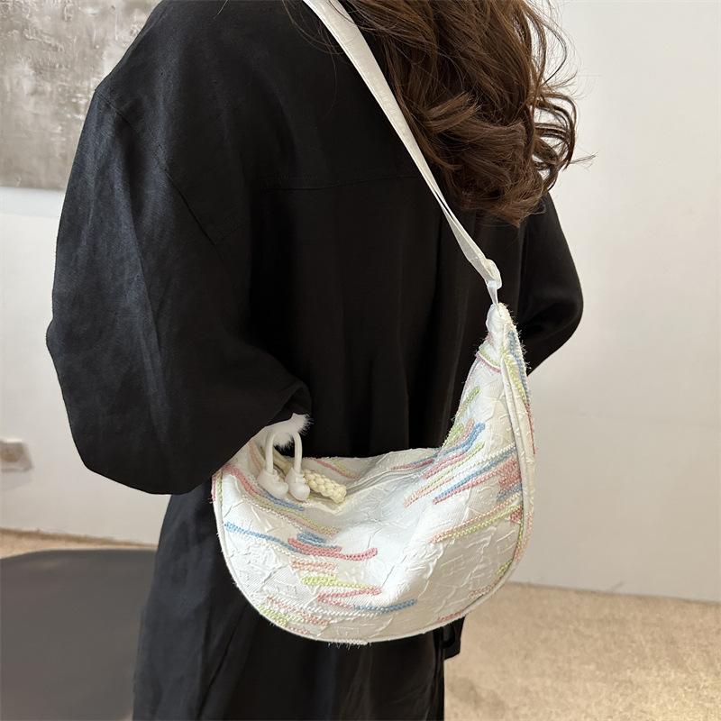 Fashionable and Personalized Summer New Style Student Commuting Dumpling Bag Korean Version of Beautiful Single Shoulder Crossbody Small Bag