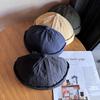 Solid Fashion Color Letter Decoration Neutral Casual Dome Hat Autumn For