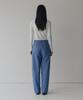 Beullaengkeulumumeon (Her) Workers Pants_Washed Blue