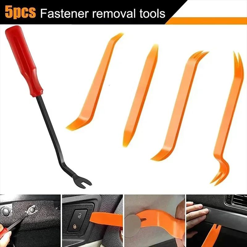 5 Stück Auto Scheinwerfer Reparatur- und Installationszangen, Metall Türklammer Panel Dekorationsentfernungswerkzeug