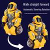 360° Rotating Electric Robot Toy with Lights & Music for Kids