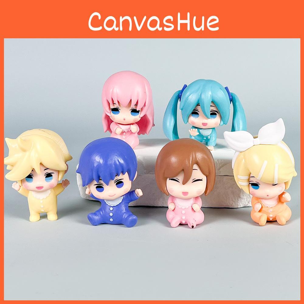 Hatsune Miku Pvc Action Figures Model Toys Cartoon Desktop Gifts Decoration