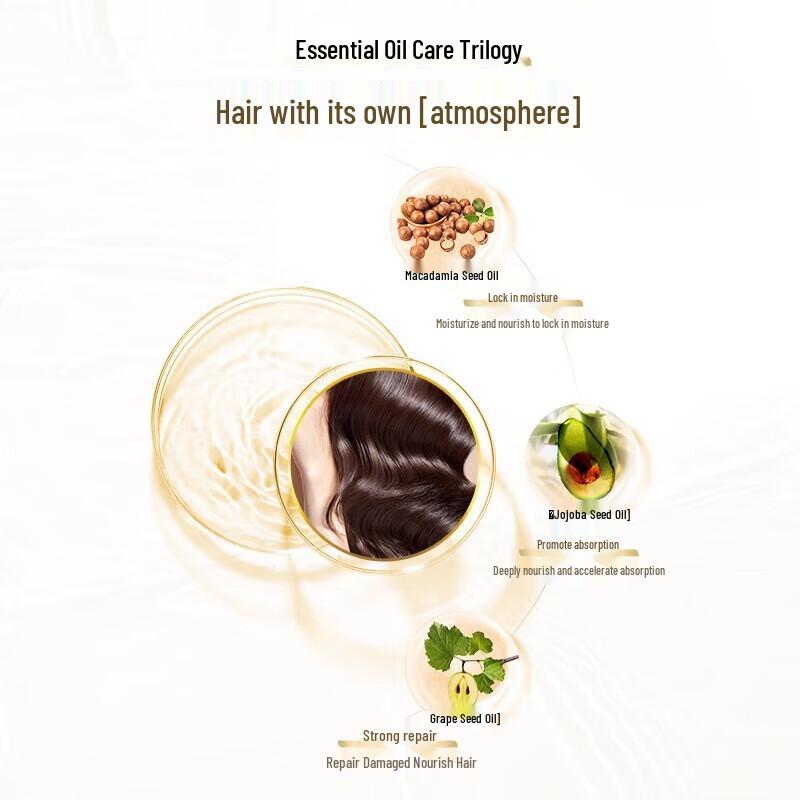 Ziyuan Dreifach revitalisierende ätherische Öl Haar Repair Maske