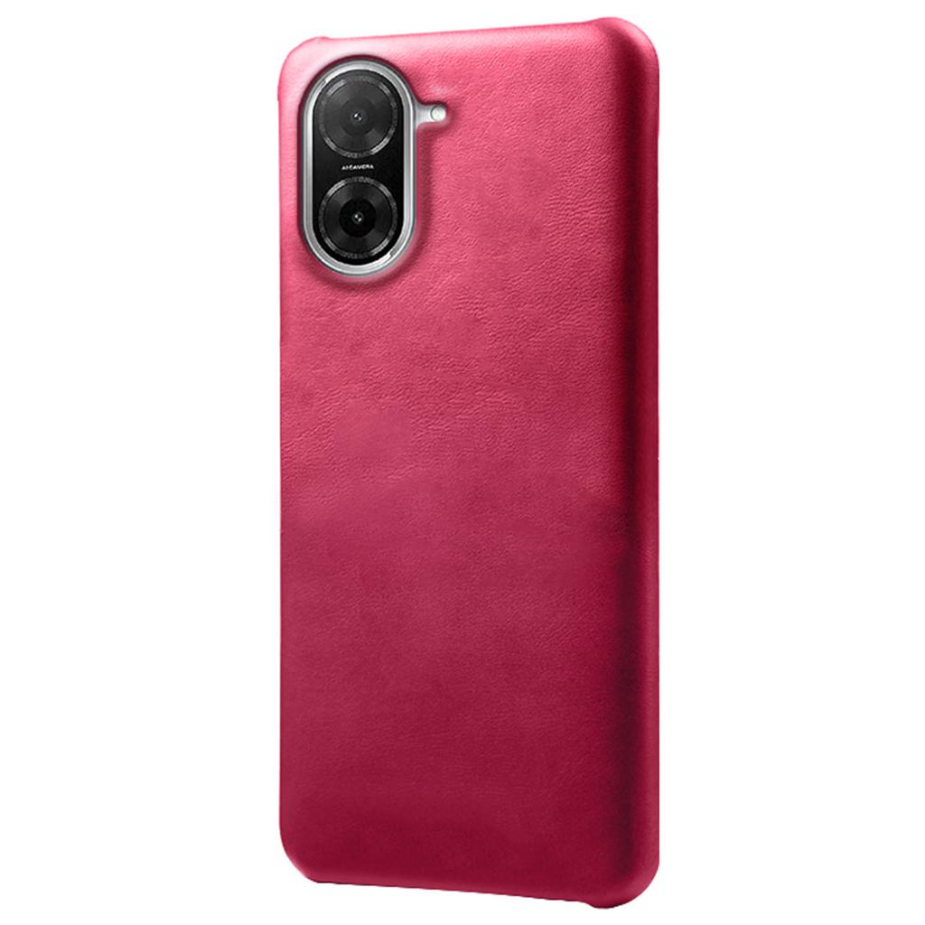 For Xiaomi Redmi A5 4G (171.7mm) Case Calf Texture PU Leather Hard PC Protective Phone Cover