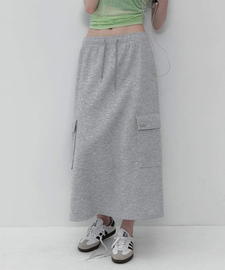 Teuwi Ape Cargo Banding Long Skirt