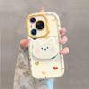 Bear bracket is suitable for Huawei MATE60pro/50 mobile phone case pura70pro lanyard nova12pro.