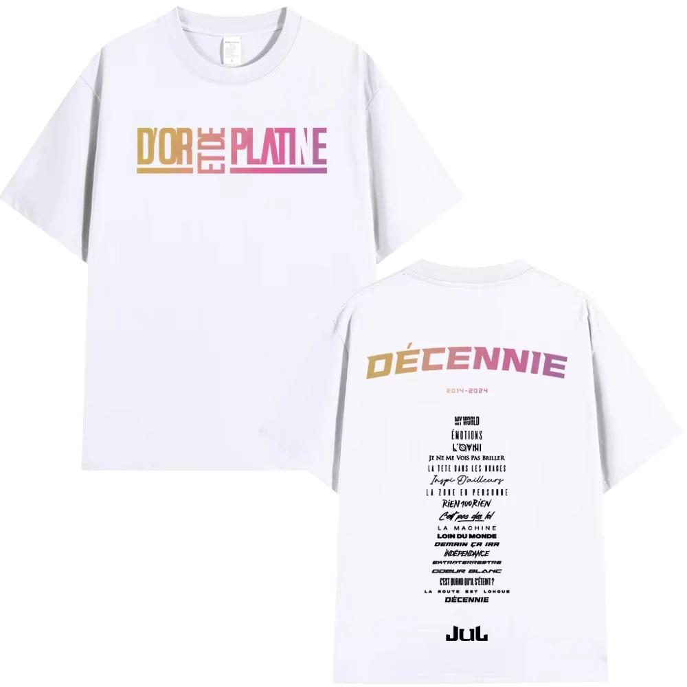 Rapper Jul Grafické tričko Pánské Dámské Oblečení Móda Hip Hop Trička Ležérní Vysoce kvalitní Bavlna Krátký rukáv Oversized tričko