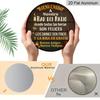 2D Flat, 1pc 7.87X7.87 Inch 2D Round Aluminum Sign, Vintage Plaque about "Courtyard Bar Welcome", Bar Patio Decoration Sign, Suitable for Decorating