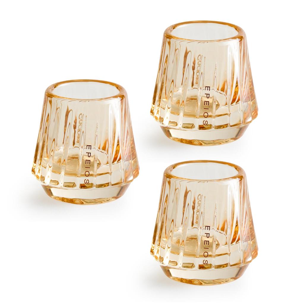 Recommended by WBC World Champion Hidenori Izaki 3-Piece Coffee Cup Set Epeios KISSCUP Espresso Cup, 45ml Rocks Glass, and Demitasse Cup.