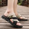 Adult Leather Men's Sandal Summer Shoes for Men Outdoor Sandals Trend 2024 Original Brands Shoes Comfortable Man Sandal Trending