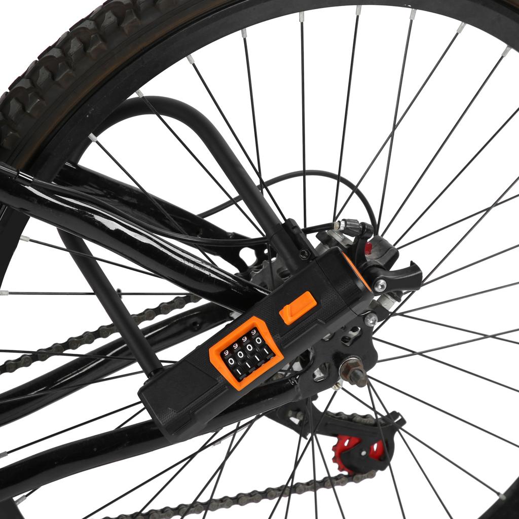 Bike U Lock Bicycle Cycling Steel AntiTheft Bicycle Security Lock Cycling Safety Accessory