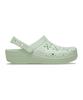 Sabots Classiques Crocs à Découpes Florales - Teinte Jade / 210927-3Yh