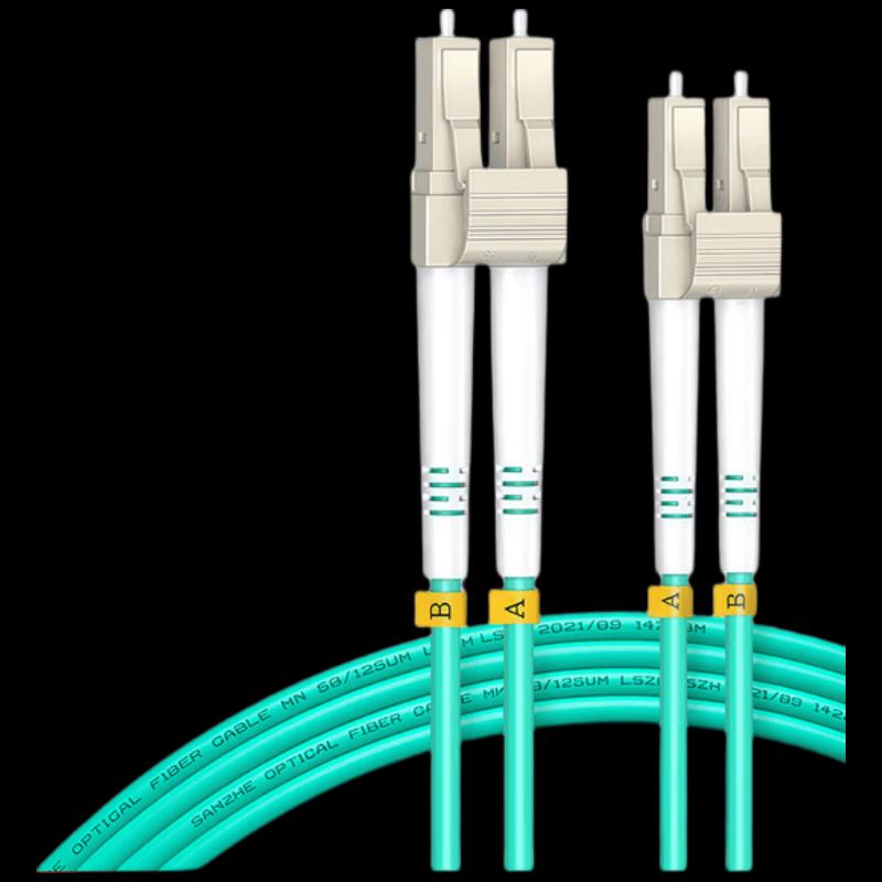 

SAMZHE G4-LCLC05 OM4 LC-LC Duplex Fiber Optic Patch Cable