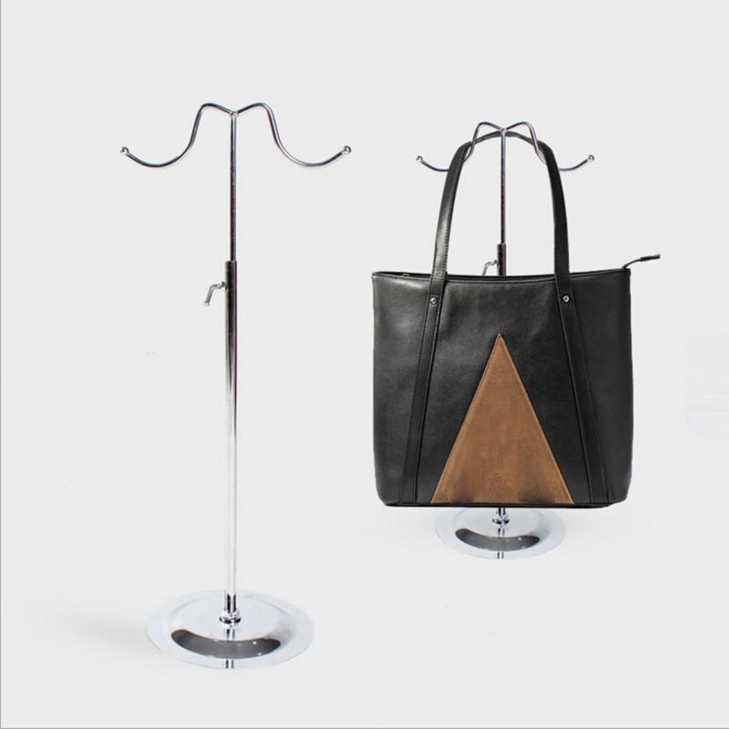 Stojak na torebki Regulowana półka do wieszania torebek Stojak ekspozycyjny Uchwyt na portmonetki i torebki Stojak organizacyjny Półka do przechowywania
