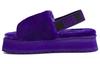 DISCO Slide Plateau Stylische Sandale Damen Violett 1112258-VNGH