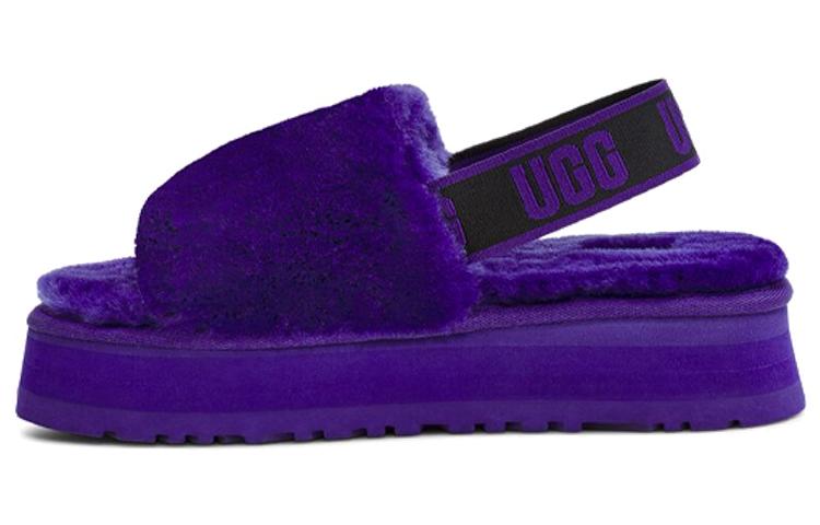 UGG DISCO Slide Platform Stylish Sandal Women s Violet 1112258-VNGH 36