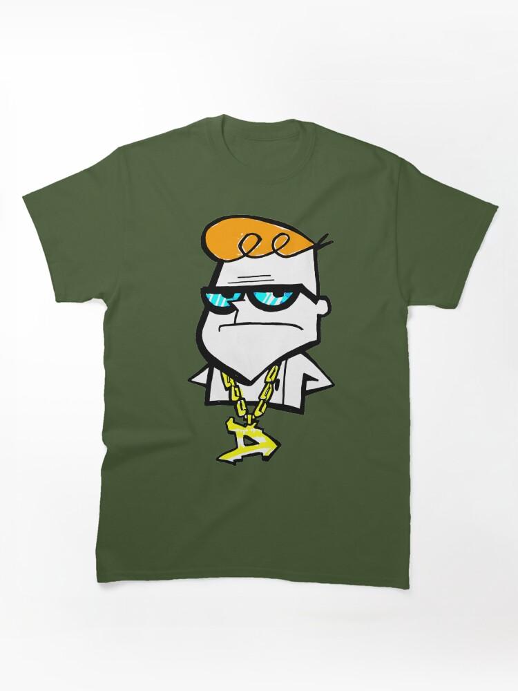 Dexter's Laboratory Dexter from Dexter's Laboratory? wearing a hip hop Gold Chain Classic T-Shirt
