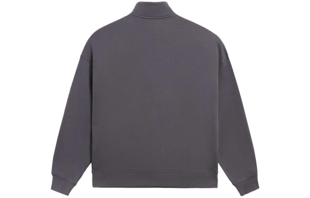 Li Ning Sports Life Collection Pullover Sweatshirt Unisex Earth Surface Gray AWDSA05-1