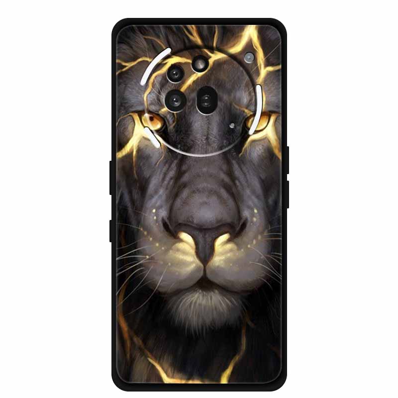 For Nothing Phone 3A Pro Case 3 A Pro Phone Cover Wolf Black Silicone Soft Coque For Nothing Phone3A Pro Back Cover Case 3APro