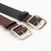 Women's Trousers Belt Vintage Pin Buckle Belts Solid Color Waistband Brand Ladies Fashion Trend High Quality Working Belt DT144