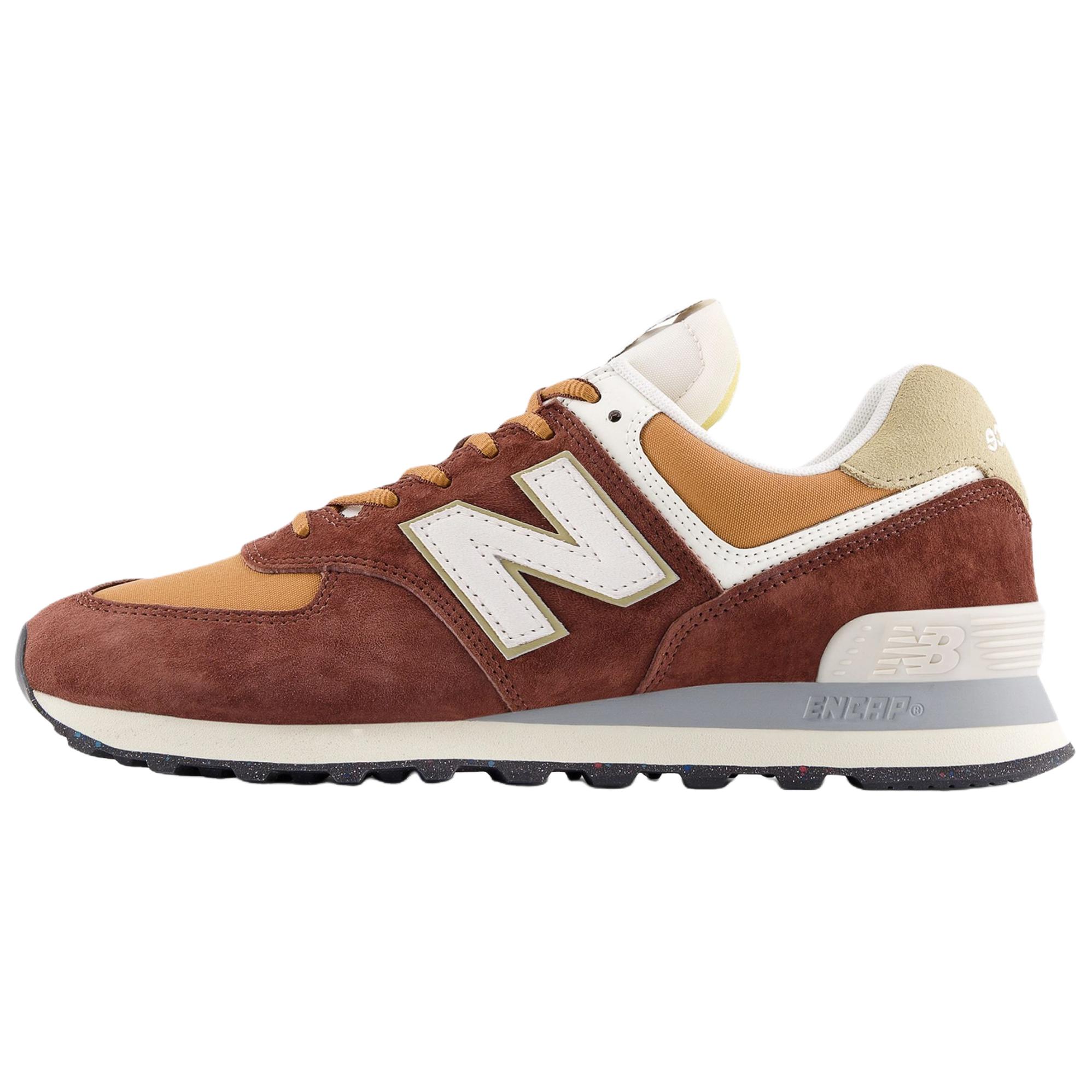 

New Balance 574 Насыщенный дуб Кеды из запеченной глины U574MRR 42 коричневый