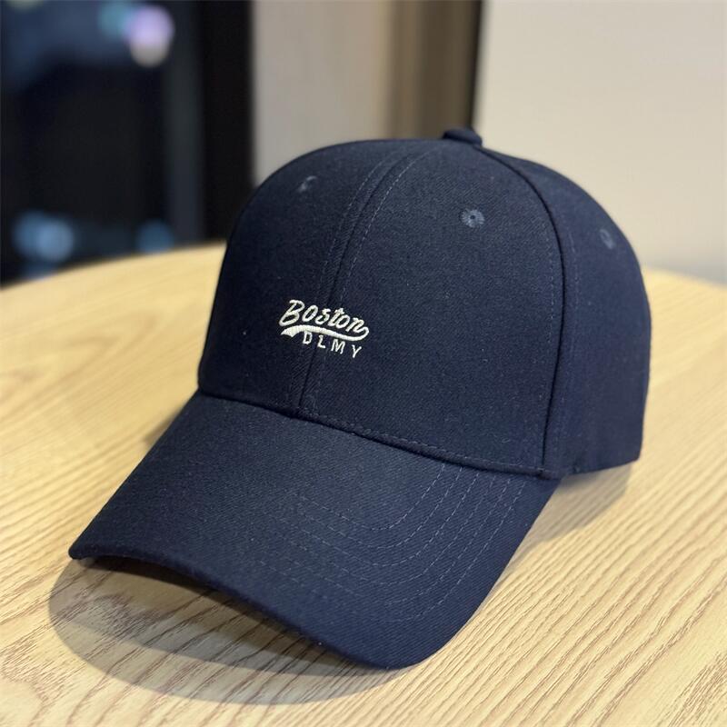 Four Seasons Casual Soft Top Baseball Cap Children's Embroidered Alphabet Sunscreen Cap Student Big Head Shade Cap Trend