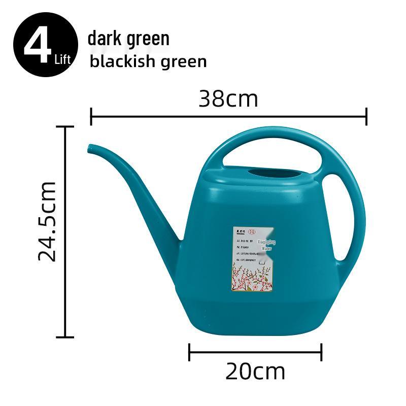 

Лейка большой емкости 4 л с длинным носиком для комнатных и садовых растений