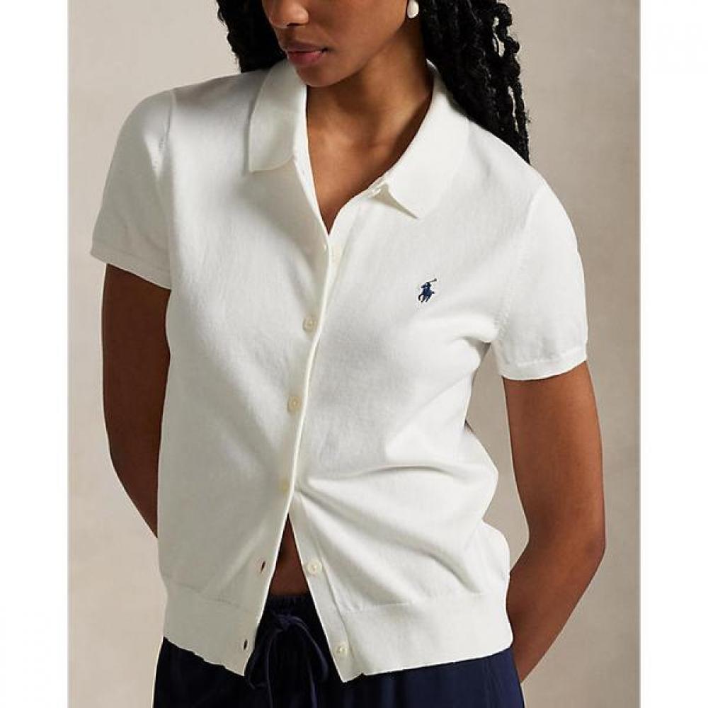 Polo Ralph Lauren Women Short Sleeve Button Cardigan  Wmposwendw20397100 
