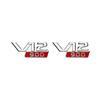 3D ABS Letters V12 700 800 900 Car Trunk Fender Logo Badge Emblem Decals Sticker For Benz Brabus G Class G63 G700 G800 G900 G500