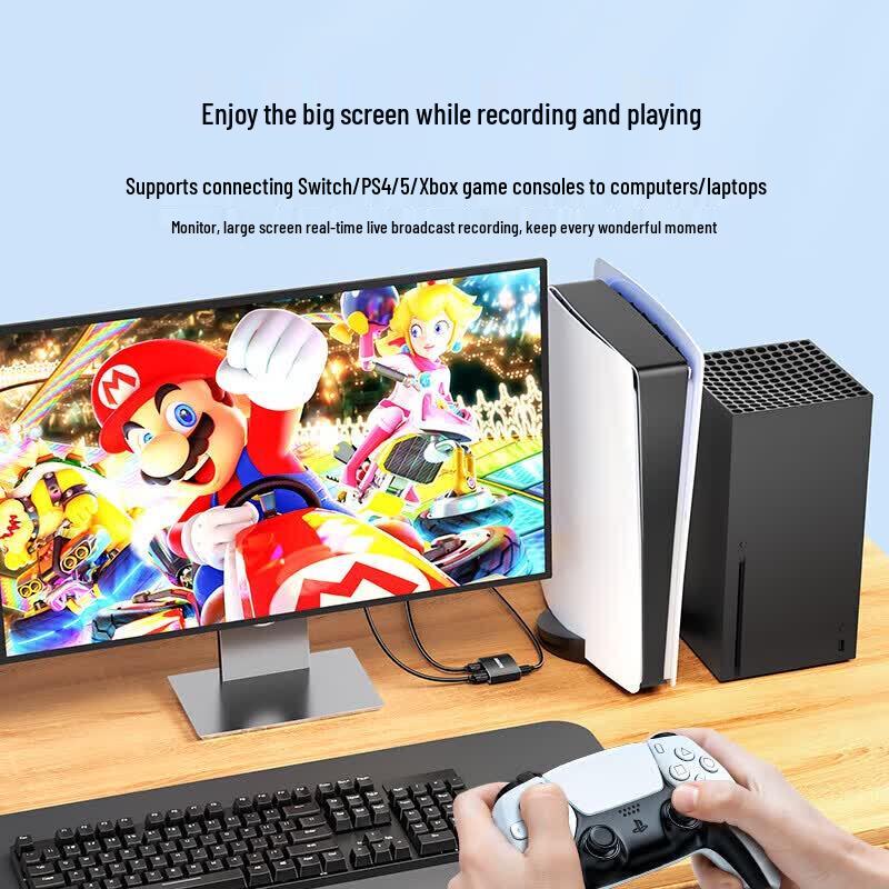SAMZHE 4K HDMI Video Capture Card with Loop Out