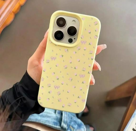 Full Screen Flower Case for iPhone 17 Pro Max/16/15 Pro/14 Plus/13/11